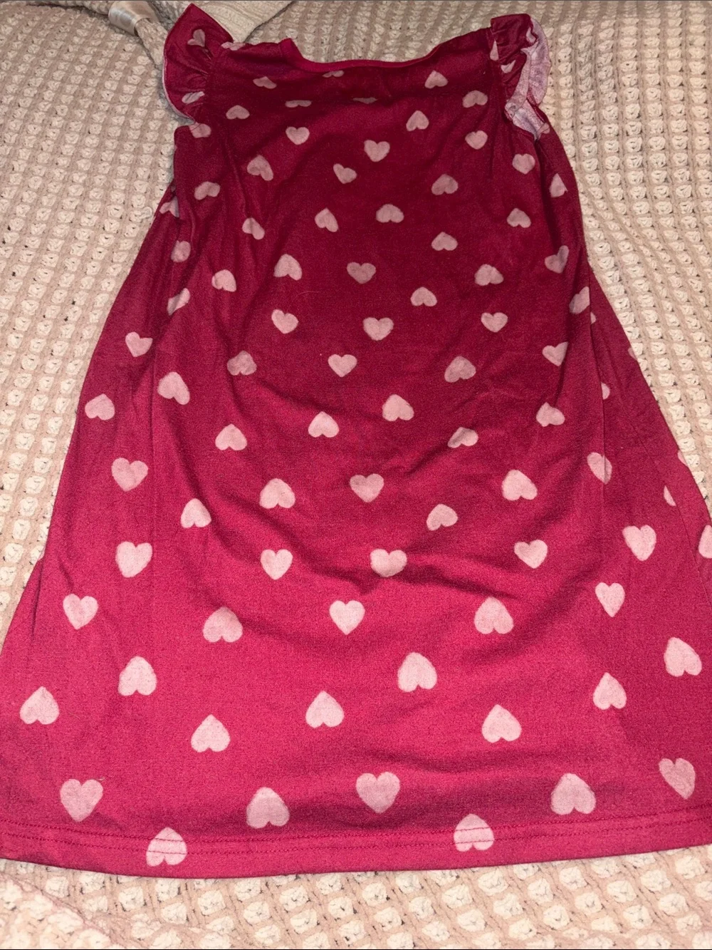 Carter's Heart Print NightGown sz 8